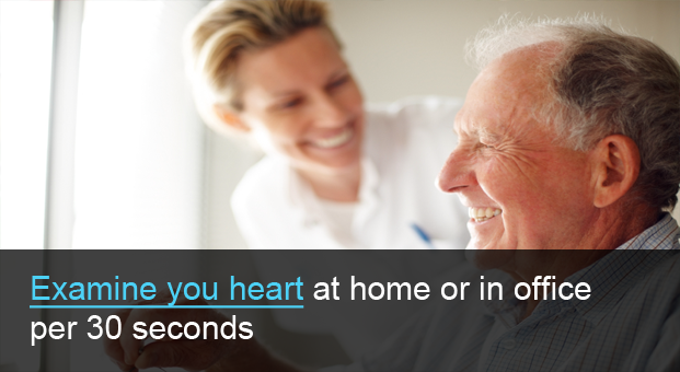 Examine you&nbsp;heart at&nbsp;home or&nbsp;in&nbsp;office per&nbsp;30 secоnds